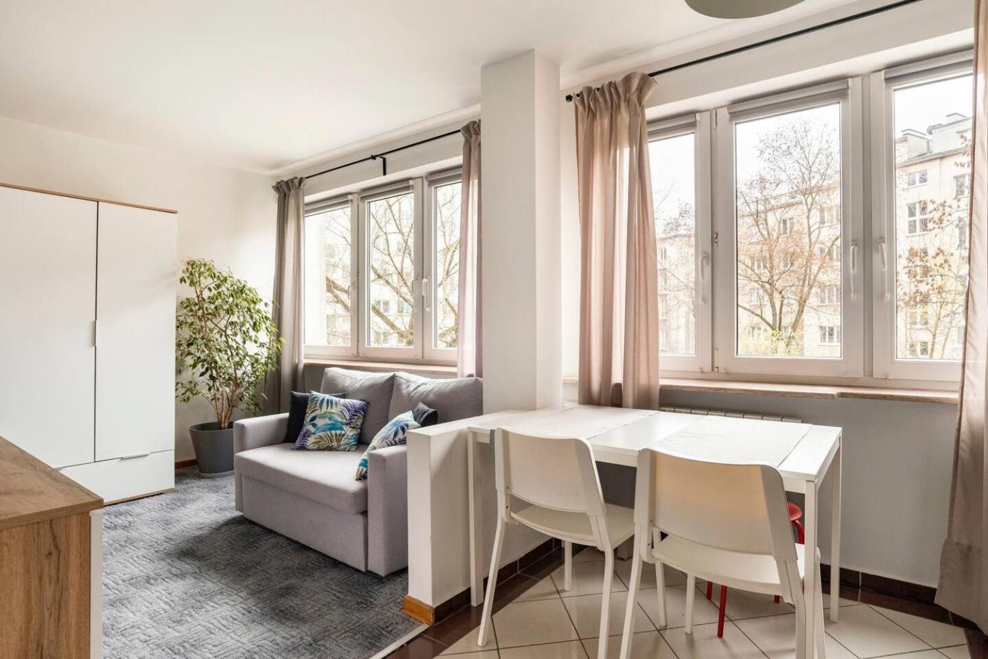 Przytulny I Cichy Apartament Blisko Centrum Warsaw Exterior photo
